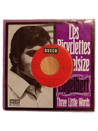 Engelbert Humperdinck Les Bicyclettes De Belsize 7" Vinyl Schlager Pop DECCA