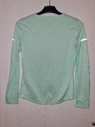 Adidas Damen Laufshirt Langarm Funktionsshirt Climalite Gr. S Mint