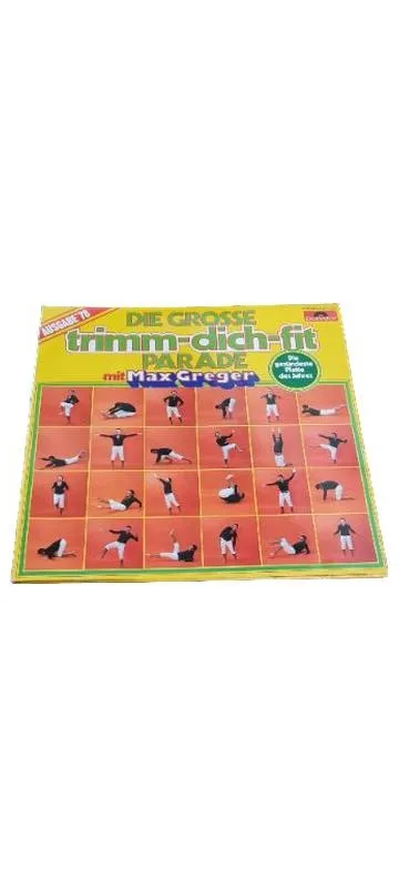 Max Greger Fitnessfilm Vinyl Trimm dich fit Parade Musik Deutsch
