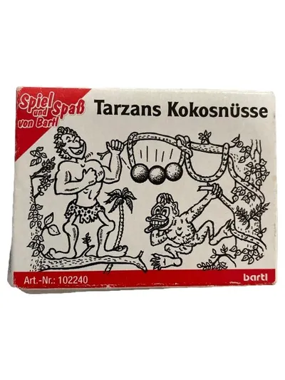 Bartl Tarzans Kokosnüsse Geschicklichkeitsspiel Knobelspiel Dschungel Affe