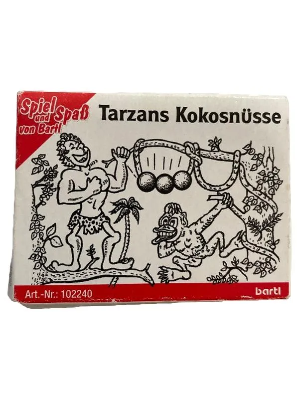 Bartl Tarzans Kokosnüsse Geschicklichkeitsspiel Knobelspiel Dschungel Affe 1