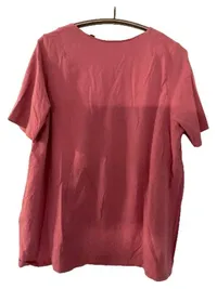 Ulla Popken Damen T-Shirt Herz-Print Rosa Gr. 46/48 Baumwolle 5