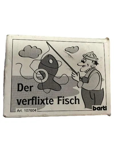 Bartl Geschicklichkeitsspiel Der verflixte Fisch Geduldspiel Knobelspiel