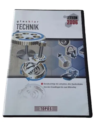 Topos Glasklar Technik Lexikon 2006 DVD Lernsoftware Schule