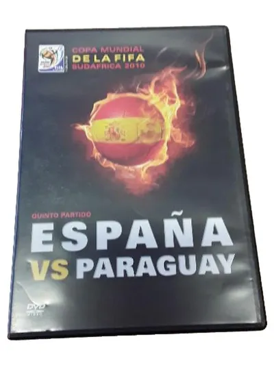 FIFA WM 2010 Südafrika DVD Spanien vs Paraguay Viertelfinale Fußball