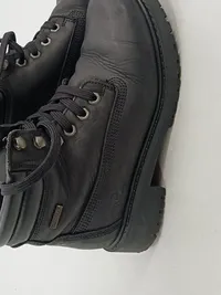 Tamaris Damen Stiefel Duo-Tex Gr. 37 Schwarz Leder Winterstiefel 3
