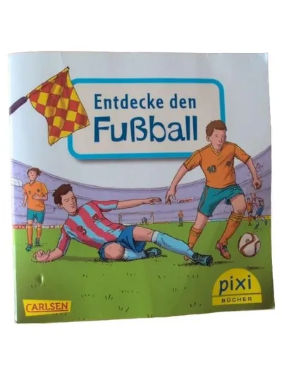 Carlsen Pixi Buch Entdecke den Fußball Kinderbuch Wissen Vorschule Deutsch