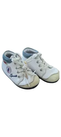 BAMA Sportschuhe Kinder Gr. 20 Weiß Mehrfarbig Schnürung 1