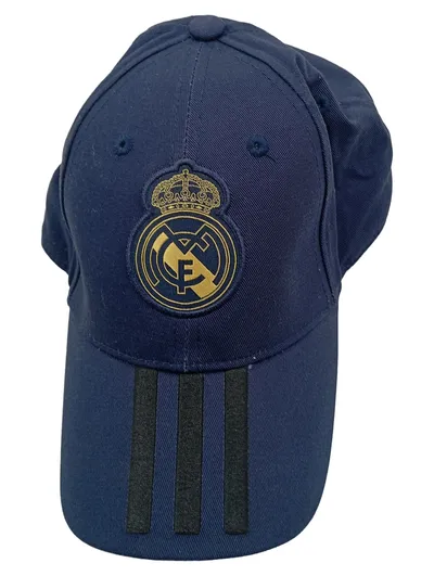 adidas Real Madrid Fan Basecap Kappe Cap Blau Herren One Size