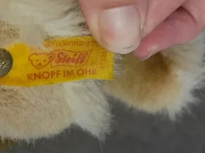 Steiff Plüschtier Fuchs Kuscheltier Braun 36 cm Knopf im Ohr