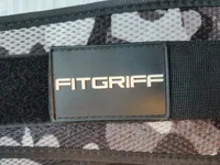 FITGRIFF Nierengurt Gewichthebergürtel Camouflage Gr. L Fitness 5