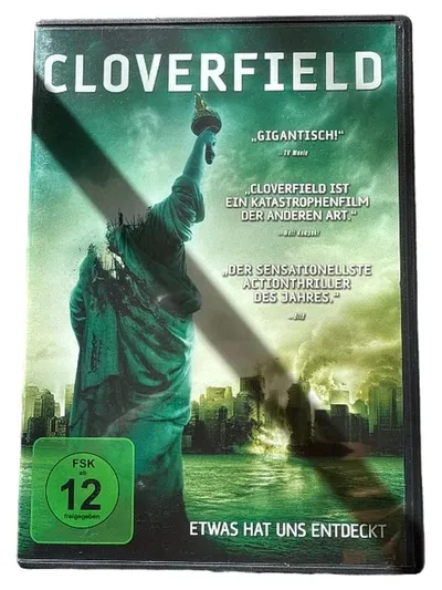 Cloverfield DVD Horrorfilm Paramount FSK 12 Monsterattacke New York