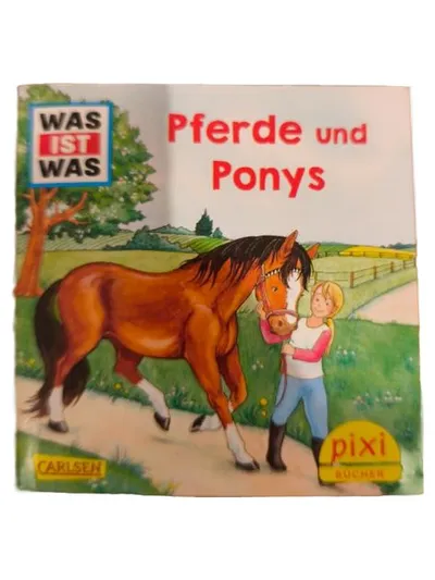 WAS IST WAS Pixi Buch Pferde und Ponys Sachbuch Kinder Carlsen
