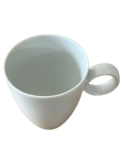 Thomas Tasse Weiß Porzellan Casual