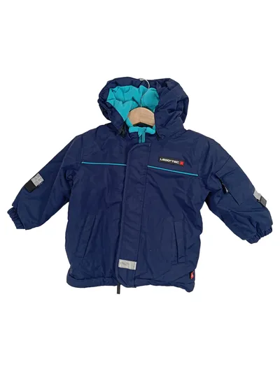 LEGO Wear Tec Winterjacke Kinder Gr. 80 Blau Fleece gefüttert
