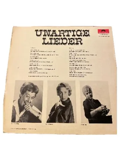 Unartige Lieder - Helen Vita Ursula Herking Edith Hancke LP Vinyl Polydor