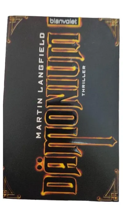 Dämonenblut - Martin Langfield - Thriller Taschenbuch Blanvalet Horror