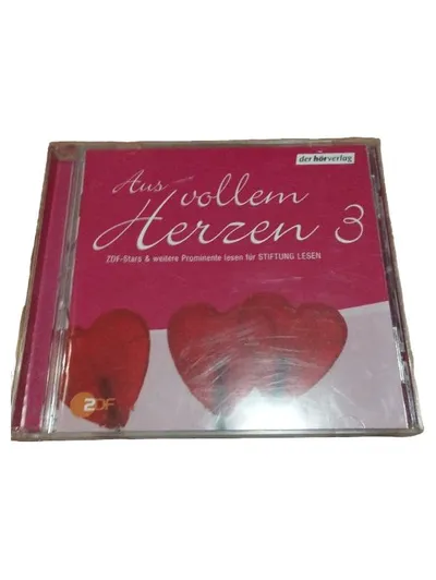 Aus vollem Herzen 3 ZDF-Stars Hörbuch CD Stiftung Lesen Prominente