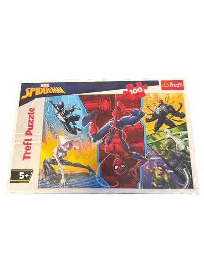 Trefl Puzzle Spider-Man Marvel 100 Teile Kinderpuzzle ab 5 Jahren