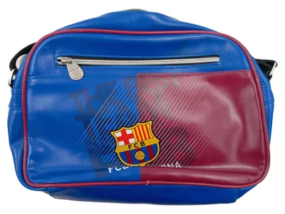 FC Barcelona Umhängetasche Blau Sporttasche Fanartikel Herren 30x20cm