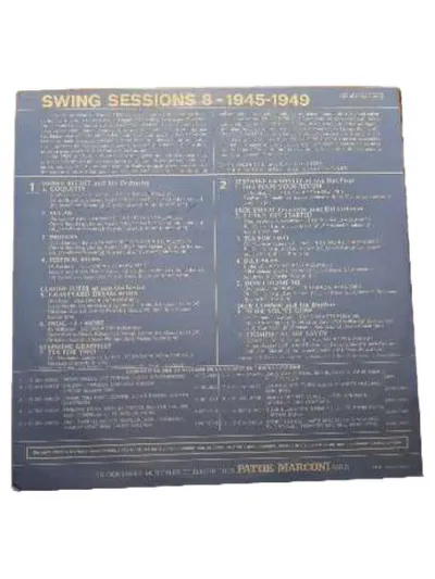 Swing Sessions 8 LP Vinyl 1945-1949 Sidney Bechet Grappelly Coleman Jazz