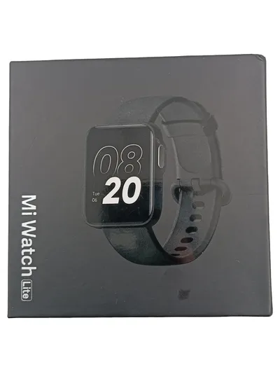 Xiaomi Mi Watch Lite Smartwatch Schwarz GPS Fitness Tracker mit Zubehör