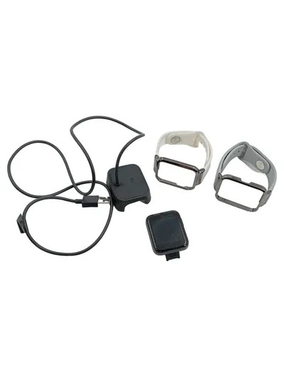 Xiaomi Mi Watch Lite Smartwatch Schwarz GPS Fitness Tracker mit Zubehör