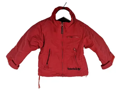 Timberland Kinder Trainingsjacke Sportjacke Rot Gr. S, 128