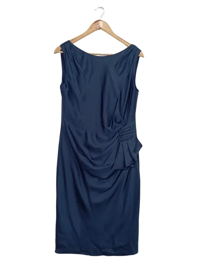 Coast Damen Freizeitkleid Gr. 42/XL Blau Elegant