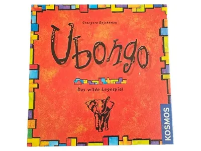 KOSMOS Ubongo Das wilde Legespiel Brettspiel Puzzle Familienspiel ab 8 Jahren