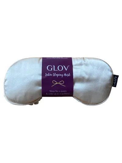 GLOV Satin Schlafmaske Unisex Gold Elegant Augenmaske Schlafhilfe