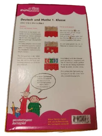 miniLÜK Deutsch und Mathe 1. Schuljahr Lernspiel Lesen Rechnen