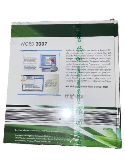 Microsoft Word 2007 Lernbuch mit CD-ROM Office Textverarbeitung Handbuch