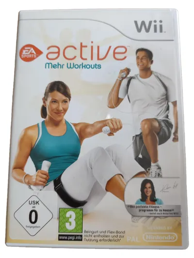 EA SPORTS Active 2 Nintendo Wii Fitness Spiel Mehr Workouts Deutsch Englisch
