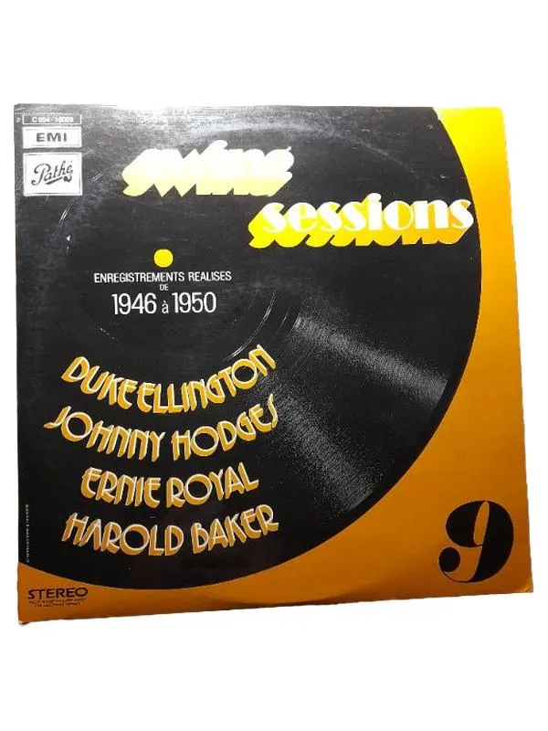 Swing Sessions 9 Duke Ellington Johnny Hodges 1946-1950 LP Vinyl EMI Pathé 1