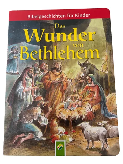 adeo Verlag Weihnachtsbuch Bibelgeschichte Kinder Geburt Jesu HC