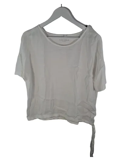 Gerry Weber Edition Damen T-Shirt Gr. 40 Weiß Viskose Bindeband