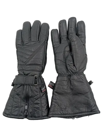 Hein Gericke Leder Motorradhandschuhe Herren XS Schwarz Thinsulate