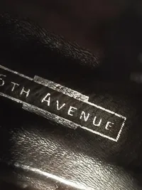 5th Avenue Damen Leder Stiefeletten Braun Gr. 37 Reißverschluss Blockabsatz 4