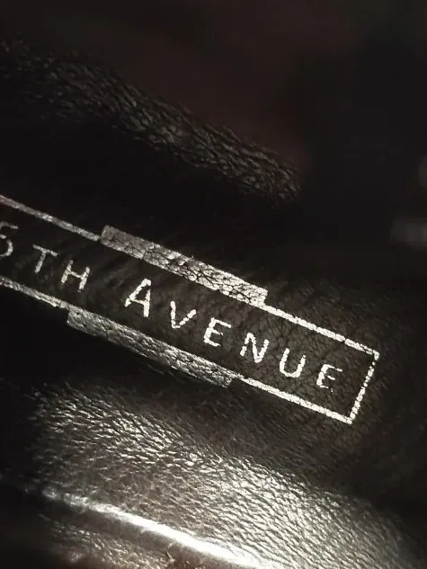 5th Avenue Damen Leder Stiefeletten Braun Gr. 37 Reißverschluss Blockabsatz 4