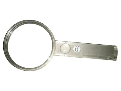 Eschenbach Lupe Transparent Leselupe Handlupe Vergrößerungsglas Made in Germany