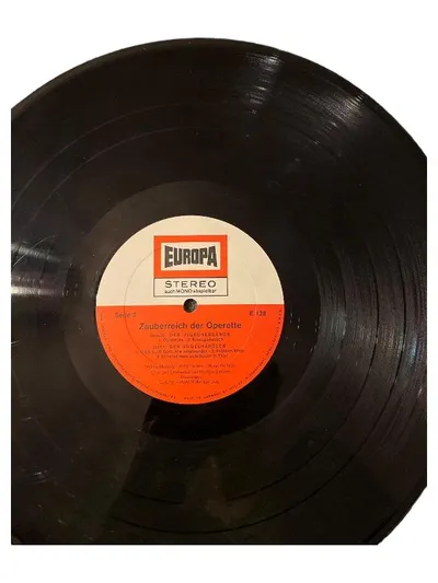 Zauberreich der Operette Europa Vinyl LP Stereo E 128 Klassik