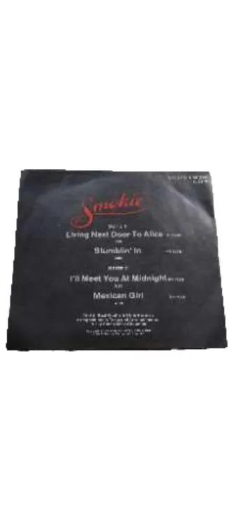 Smokie Quartett EP Vinyl Single Amiga Living Next Door To Alice Mexican Girl