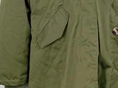 Marikoo Damen Outdoorjacke Parka Oliv Gr. M Winter Herbst Kapuze Fell