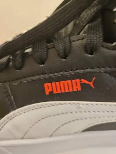 PUMA Caven Mid Sneaker Kinder High Top Schwarz Weiß Gr. 37 Sportschuhe
