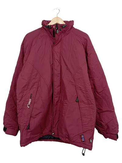 Crazy Creek Herren Outdoorjacke Gr. M Rot Dry Plus Winterjacke