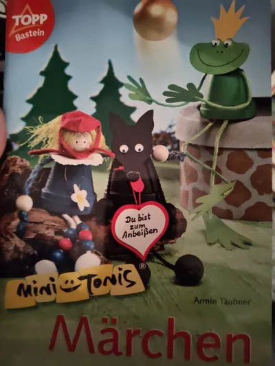 TOPP Mini Tonis Märchen Bastelbuch Armin Täubner Hobbybuch Basteln