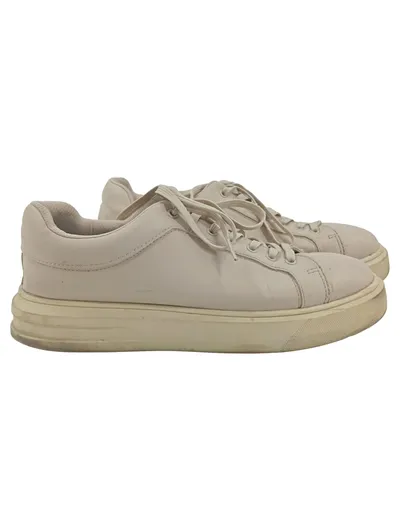 ZARA Herren Sneaker low Gr. 42 Beige Casual Freizeitschuh