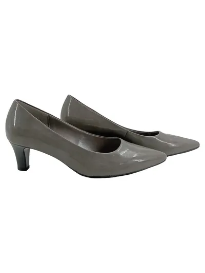 Gabor Damen Pumps Gr. 38 Grau Elegant Business Klassisch Schuhe