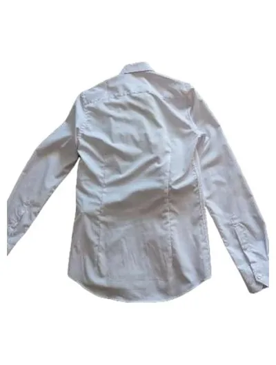 Finshley & Harding Herren Business Hemd Slim Fit Weiß Gr. 35/36